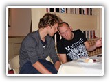 beim Abendessen - Dr. mit Dr.